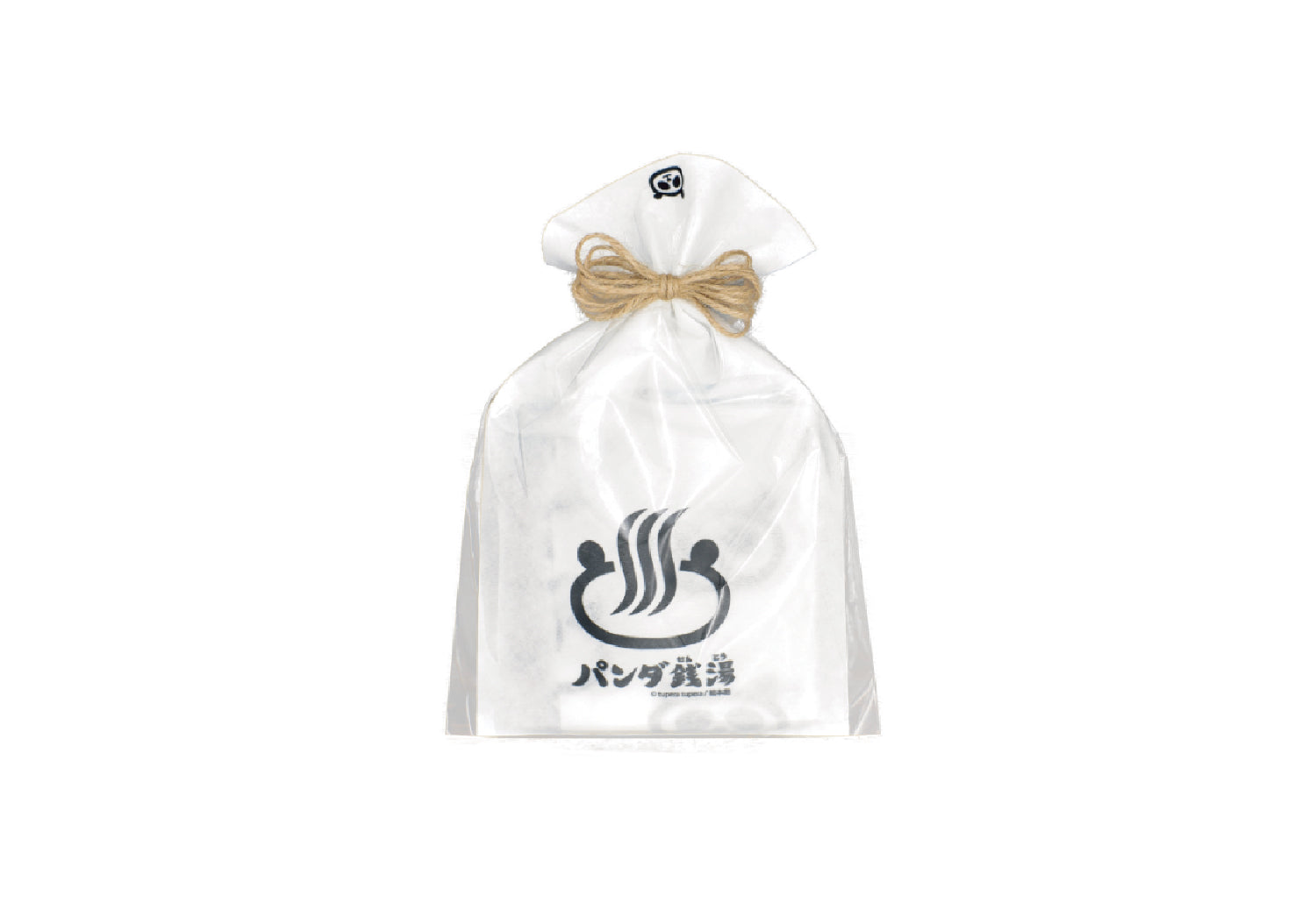 ギフト】パンダ銭湯 手ぬぐいと入浴剤セット（専用ラッピング） – 健美薬湯